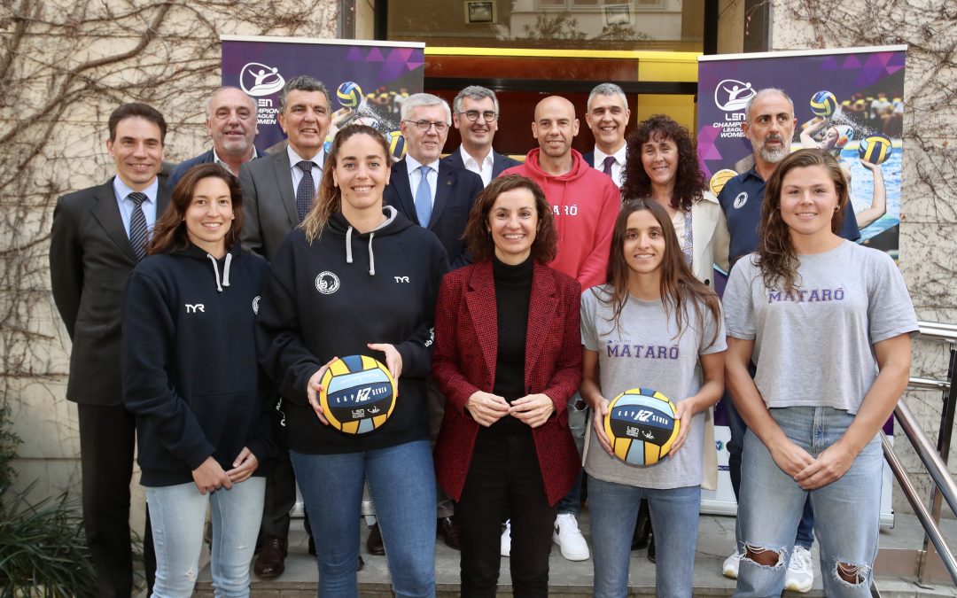 WATERPOLO – PRESENTACIÓ DE LA FINAL FOUR DE LA CHAMPIONS LEAGUE WOMEN