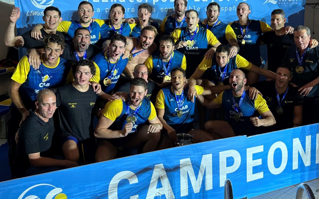 WATERPOLO – EL ZODIAC CNAB, CAMPIÓ DE LLIGA