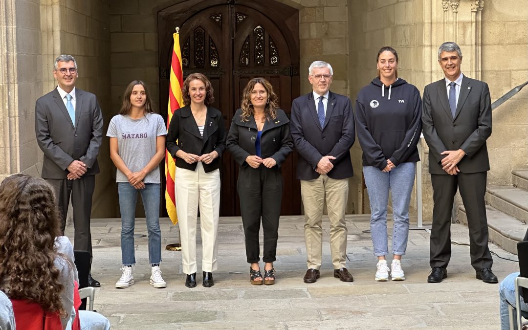 WATERPOLO – RECEPCIÓ AL PALAU DE LA GENERALITAT