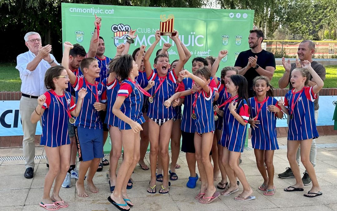 WATERPOLO – EL CN MATARÓ, CAMPIÓ DE CATALUNYA BENJAMÍ