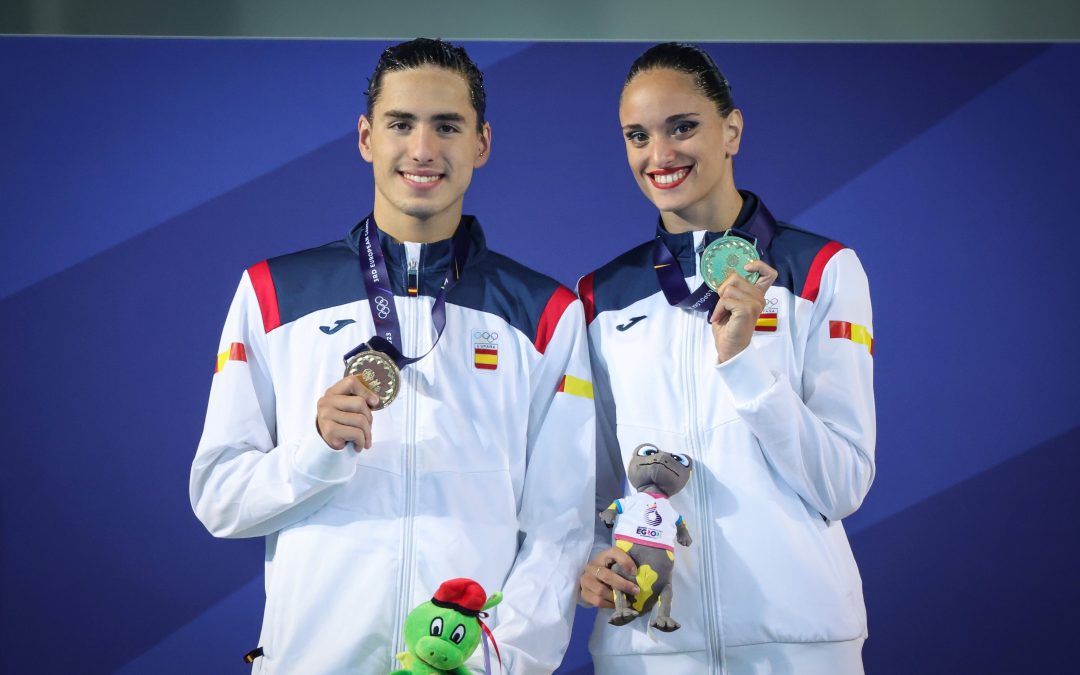 NATACIÓ ARTÍSTICA – DENNIS GONZÁLEZ I MIREIA HERNÁNDEZ, CAMPIONS D’EUROPA