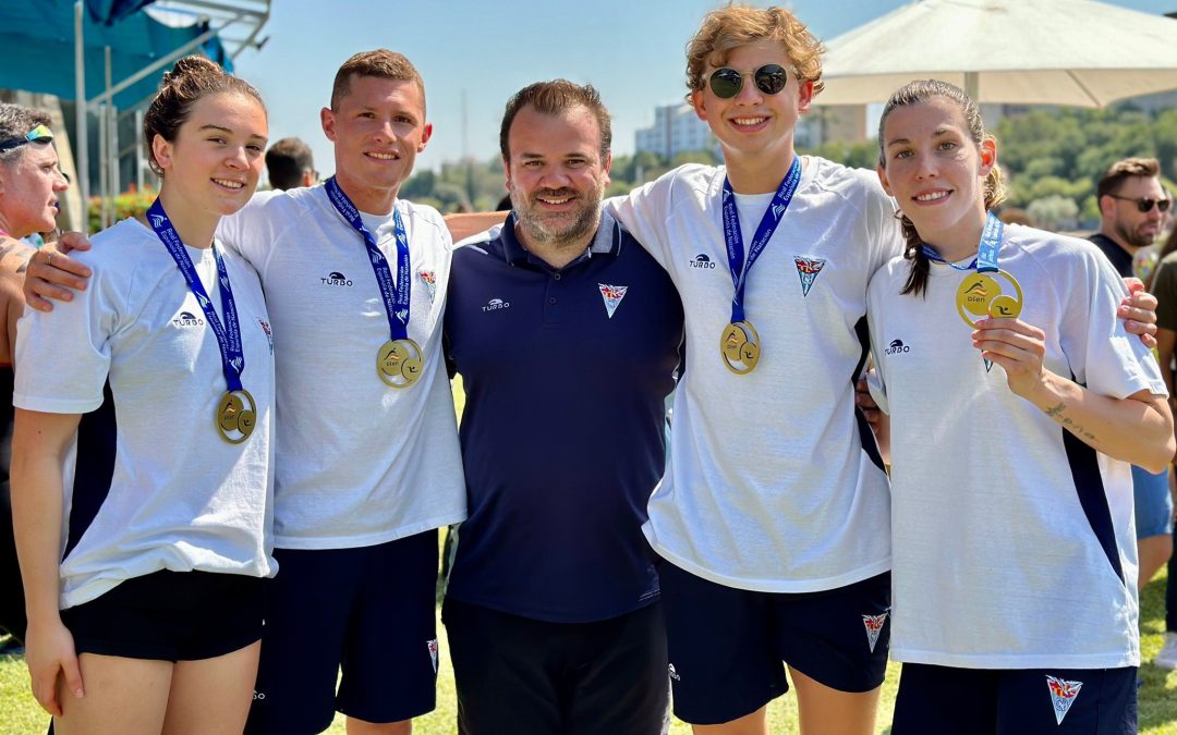 AAOO – EL CN BARCELONA, CAMPIÓ D’ESPANYA D’AAOO 4x1250m