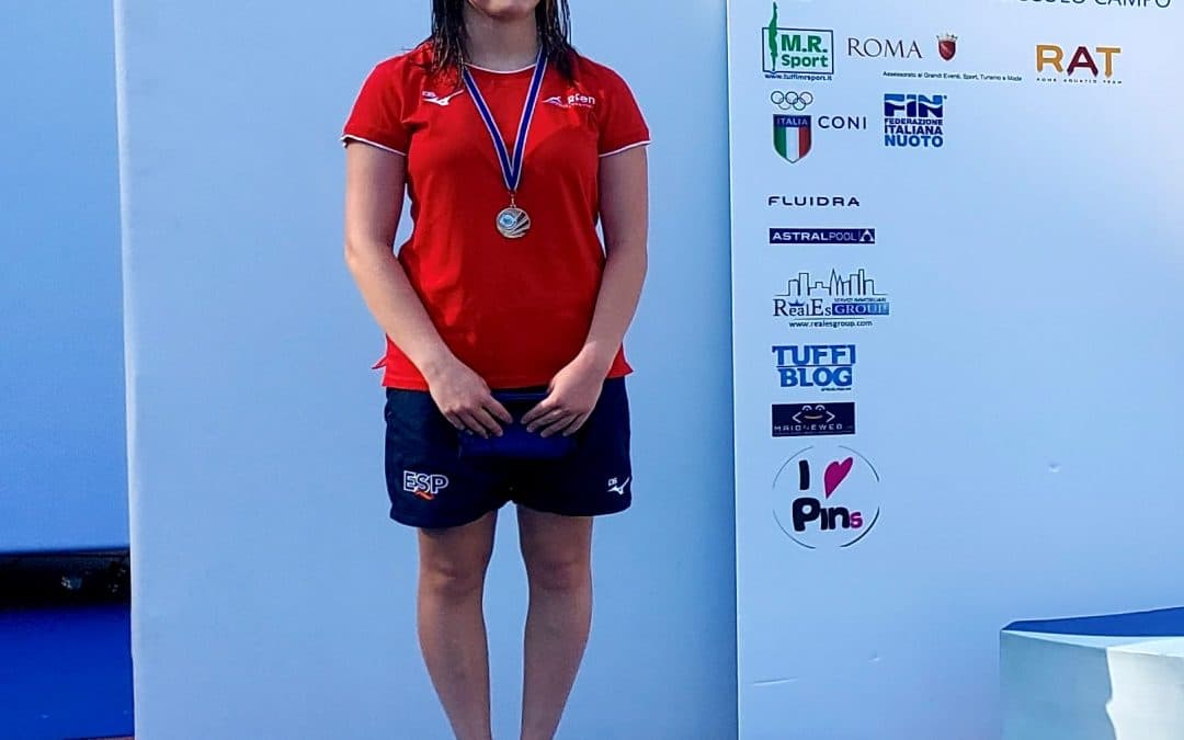 SALTS – PLATA DE CLOE GRÁVALOS A LA ROMA JUNIOR DIVING CUP 2023