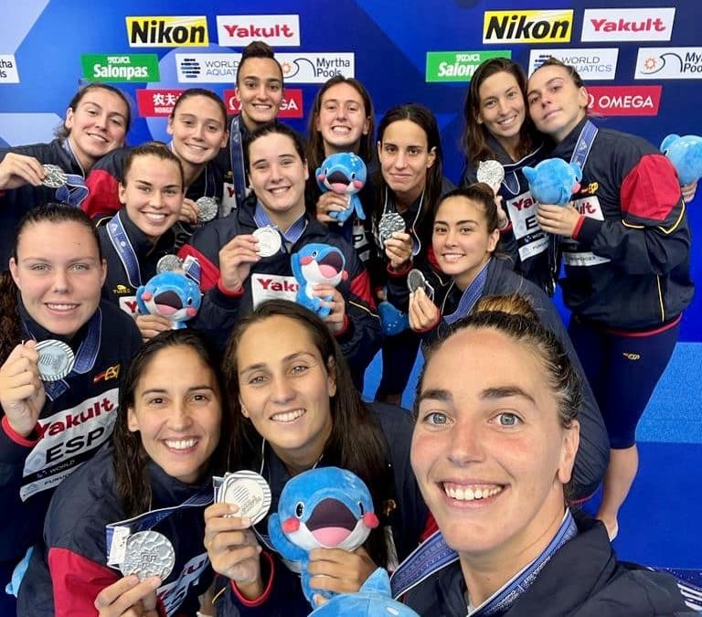 WATERPOLO – LA SELECCIÓ FEMENINA, SUBCAMPIONA DEL MÓN A FUKUOKA