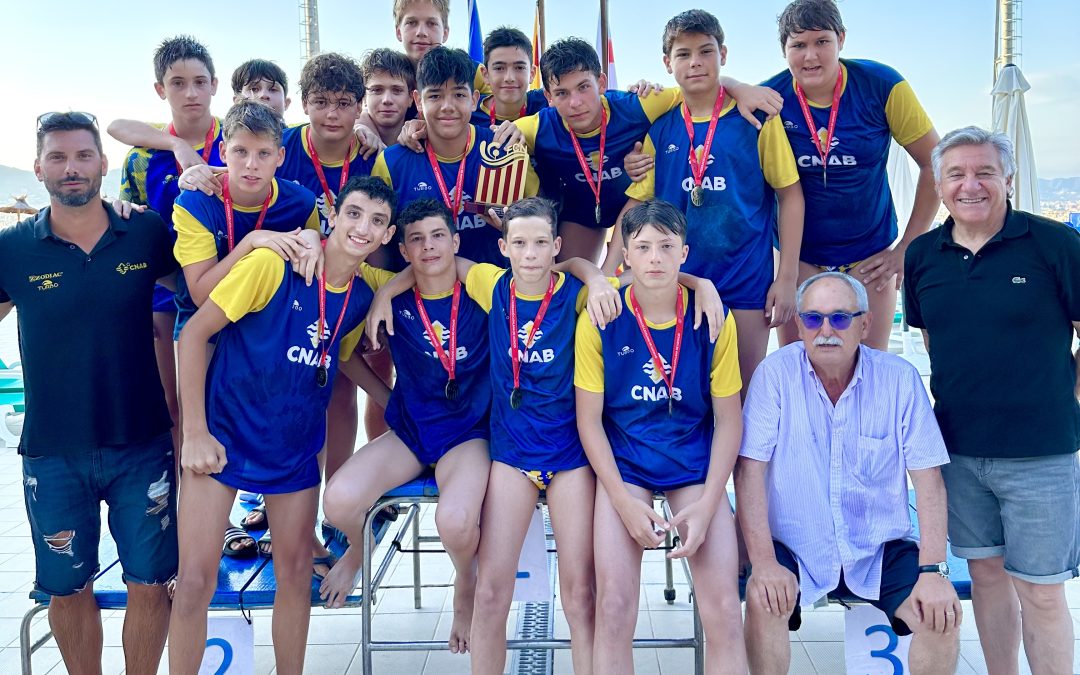 WATERPOLO – EL CNAB, CAMPIÓ DE CATALUNYA INFANTIL