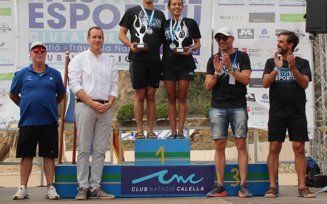 AAOO – ALEX CASTEJÓN I AIDA BERTRAN GUANYEN LA XXXV TRAVESSIA DE CALELLA