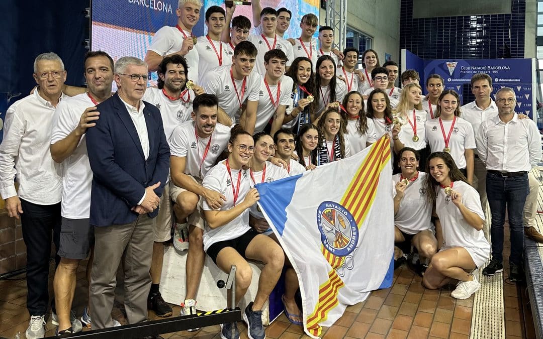 NATACIÓ – EL CN SANT ANDREU, CAMPIÓ DE LA COPA CATALANA DE 1a DIVISIÓ 2023-2024