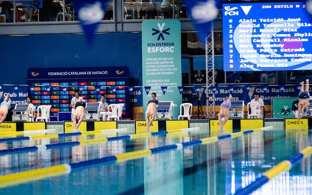 NATACIÓ – LA FCN ENTRENA VALORS AL CAMPIONAT DE CATALUNYA INFANTIL-JÚNIOR