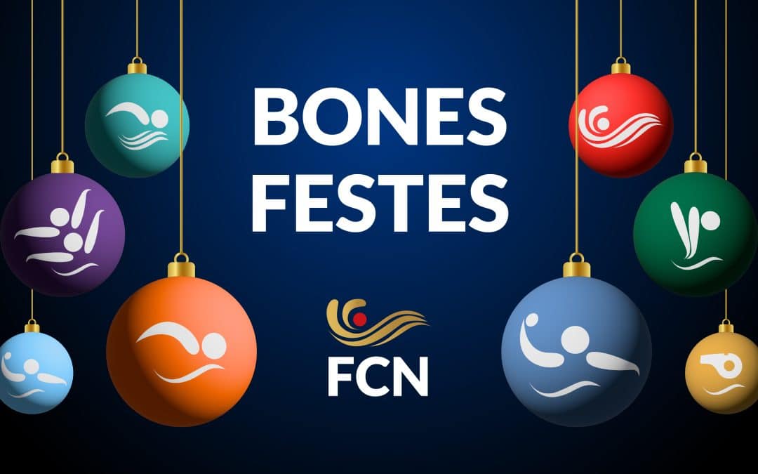 FEDERACIÓ – LA FEDERACIÓ CATALANA DE NATACIÓ US DESITJA BONES FESTES