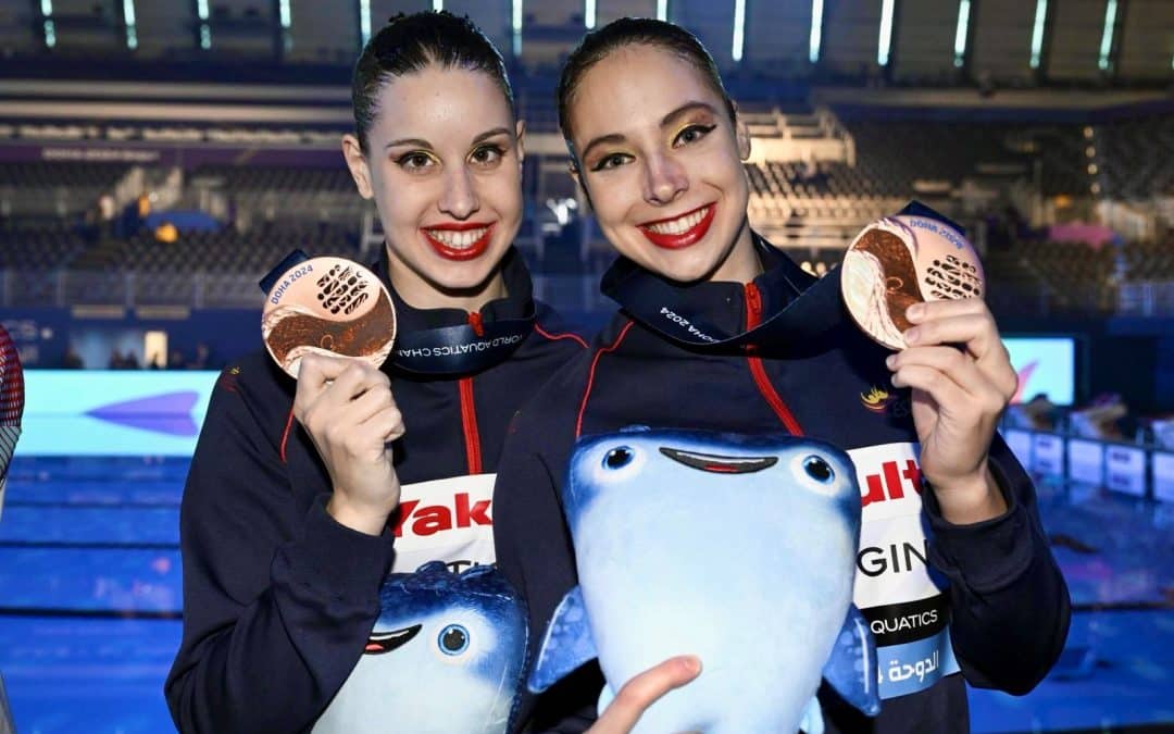 NATACIÓ ARTÍSTICA – BRONZE EN DUET TÈCNIC AL MUNDIAL DE DOHA