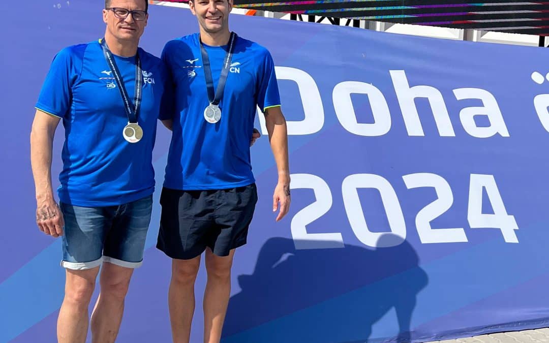 MÀSTERS – 3 MEDALLES A LA COMPETICIÓ MASCULINA D’AAOO AL MUNDIAL DE DOHA