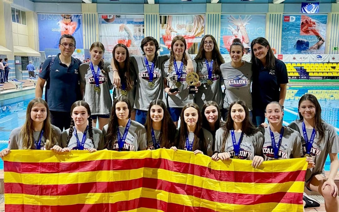 WATERPOLO – LA SELECCIÓ CATALANA INFANTIL FEMENINA, CAMPIONA D’ESPANYA