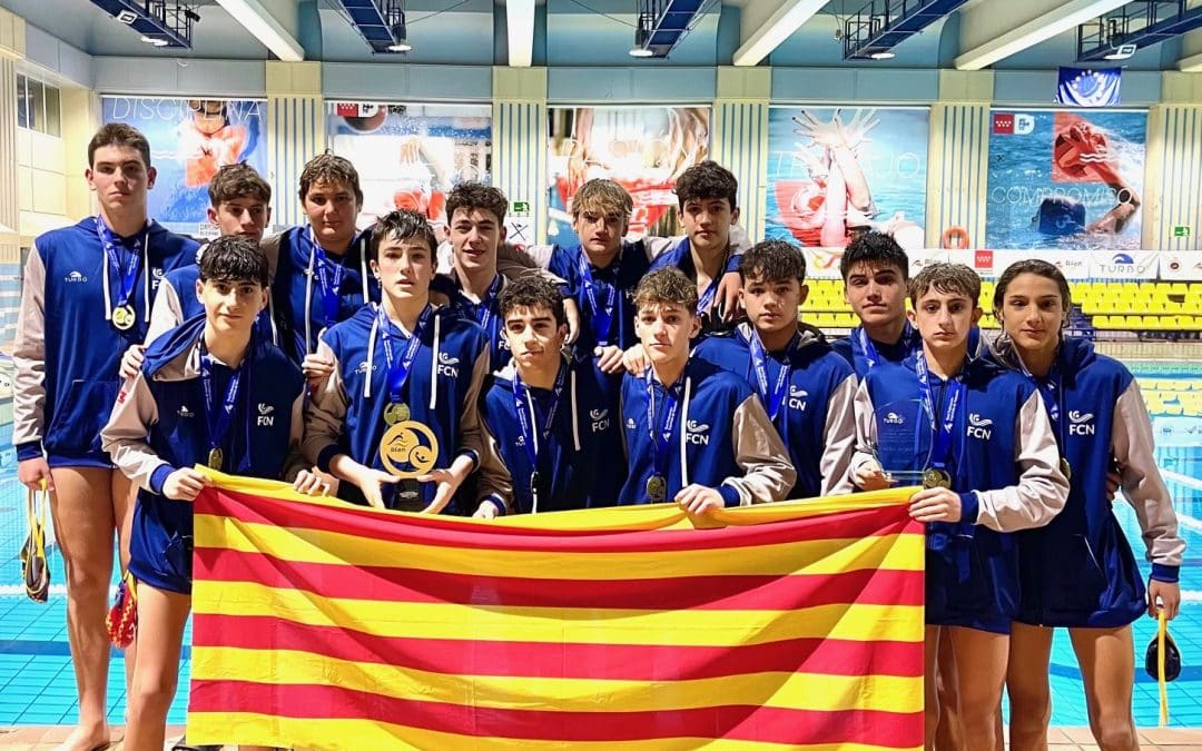 WATERPOLO – LA SELECCIÓ CATALANA INFANTIL MASCULINA, CAMPIONA D’ESPANYA