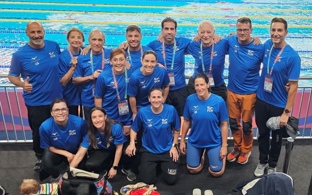 MÀSTERS – 9 MEDALLES A LA COMPETICIÓ DE NATACIÓ AL MUNDIAL MÀSTERS DOHA 2024