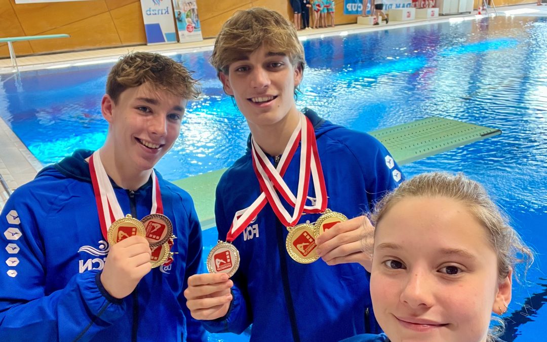 SALTS – 6 MEDALLES A L’AMSTERDAM DIVING CUP