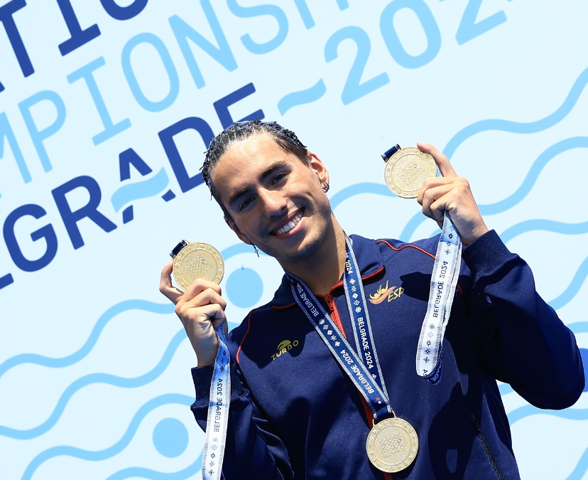 QUATRE MEDALLES D’OR HAN ACONSEGUIT ELS NOSTRES ESPORTISTES A L’EUROPEAN AQUATICS 2024