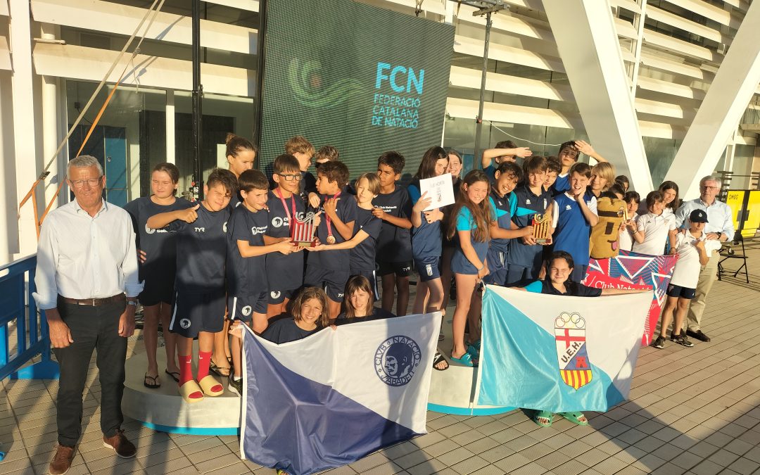 UE Horta Campions de la Final Territorial Benjamina de Natació