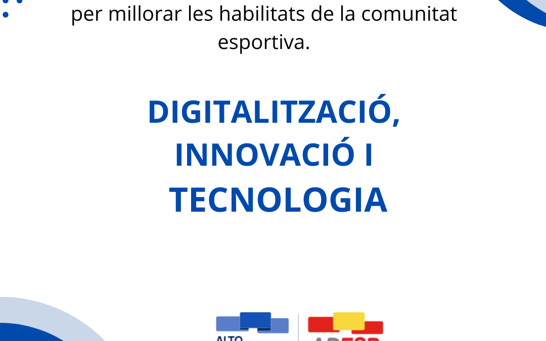 ADESP ofereix 3.000 beques en el seu programa formatiu amb titulació universitària en digitalització, innovació i tecnologia.